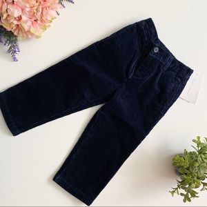 Polo Toddler Boy Corduroy Navy Pants